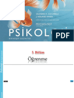 Psikoloji 5. Bölüm Öğrenme