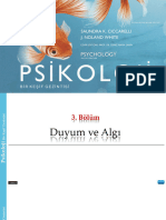 Psikoloji 3. Bölüm Duyum Ve Algı