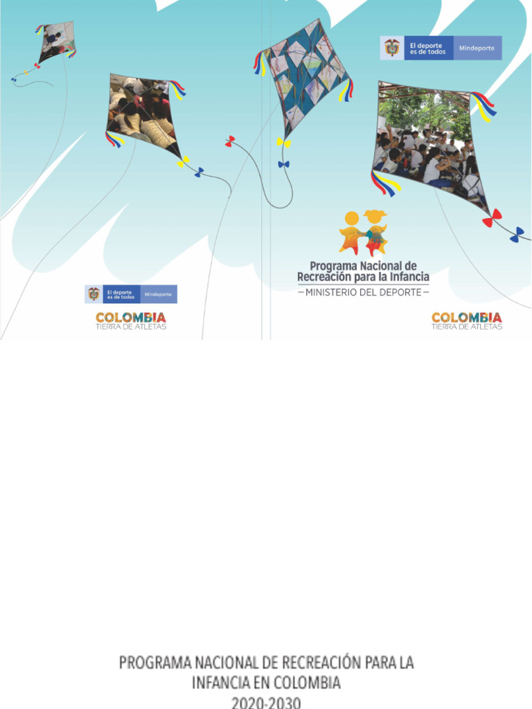 Programa Nacional de Recreación Infantil 2020-2030 | PDF | Recreación ...