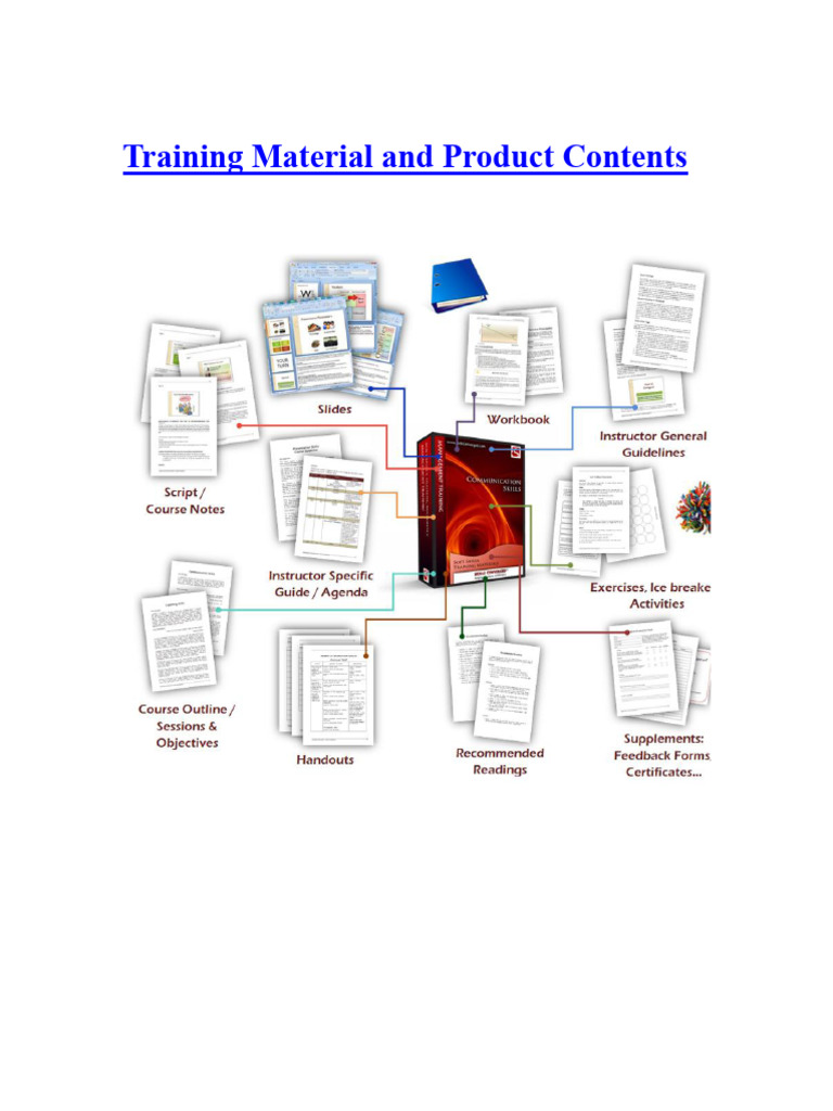 Training Material and Product Contents | PDF | Career & Growth