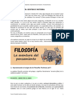 Tema 1. Filosofía. Sentido e Historia