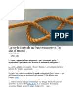 La Corde À Nœuds en Franc