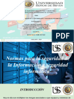 Normas para La Seguridad de La Información y Seguridad Informática