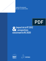 UNTEC Impact RT 2012 Et Prospectives Concernant La RE 2020