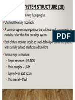 Ch-2B - OS Structure