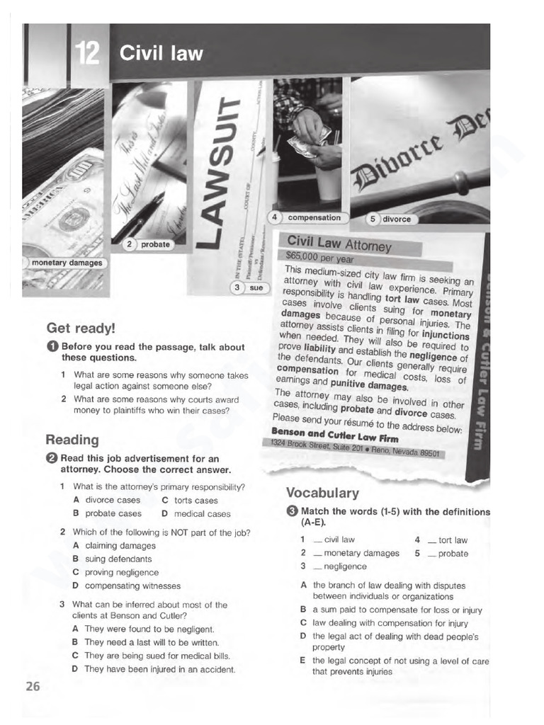 Career Paths Law | PDF