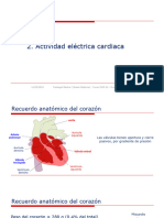 2 Actividad Eléctrica Cardíaca