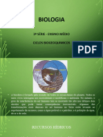 Biologia - Slides.4bim.3ºano.4ciclos Biogeoquímicos