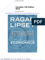 Economics Canadian 13th Edition Ragan Test Bank