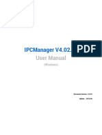 IPCManager V4.02.xx - Win - x86 - 64 User Guide - 3.1