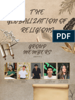 Group 6-Globalization of Religions