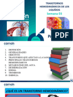 Transtornos Hemodinamicos de Los Liquidos ENFERMERIA