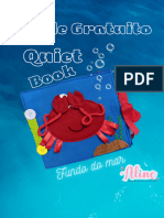 Quiet Book Fundo Do Mar Aline Artes