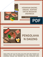 Hidangan Daging, Unggas, Seafood