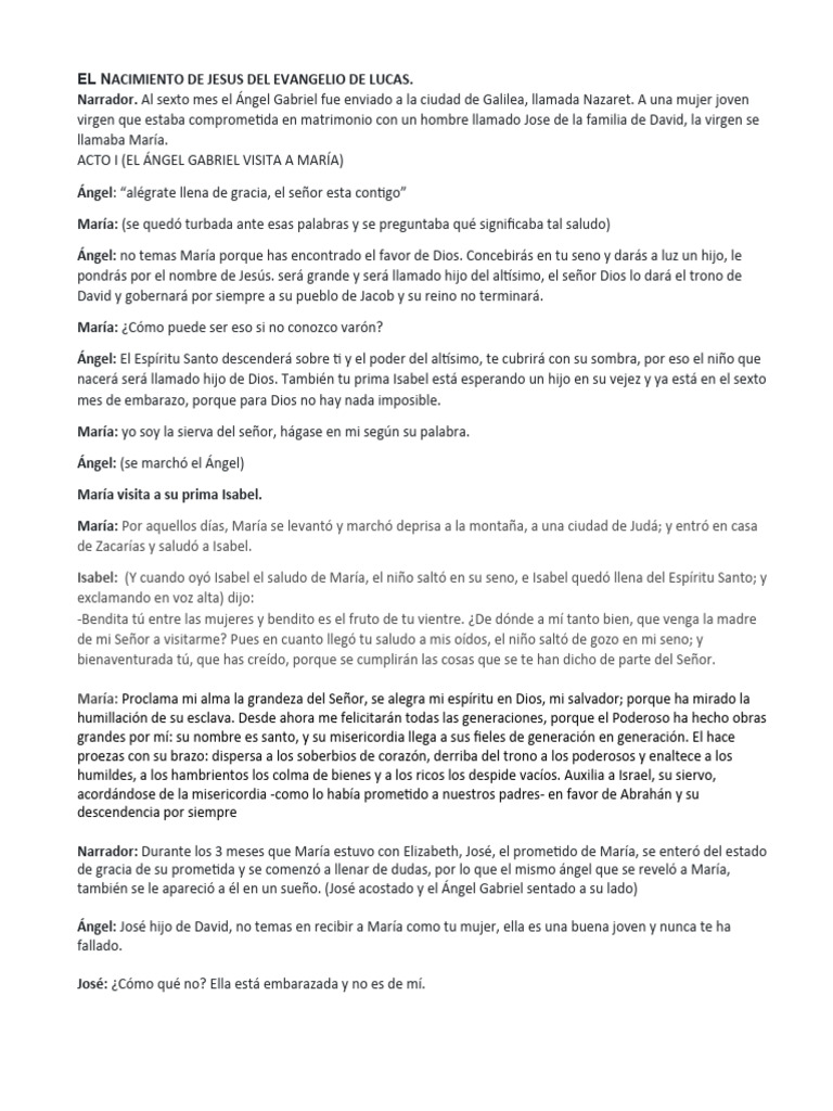 Guion de Navidad 2023 | PDF | María, madre de Jesús | Reyes Magos