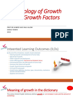 Physiology of Growth and Growth Factors Alrashid SU 2023 AKA