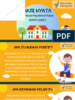 Aksi Nyata Membuat Keyakinan Kelas