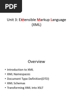 Unit 3 - XML