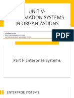 Unit 6 - Part I - Enterprise Applications