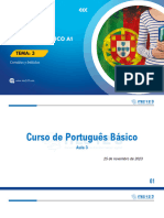 Portugués Básico - Clase 3