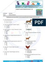 Soal SAS 1 Bahasa Indonesia