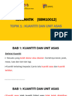 Topik 1 Kuantiti Dan Unit Asas