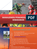 Manajemen Penanggulangan Kebakaran