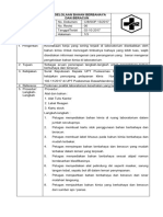 Sop Peengelolaan Bahan Bernahaya Dan Beracun