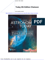Astronomy Today 9th Edition Chaisson Test Bank
