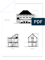 Plano de Fachada y Cortes Duplex Planos de