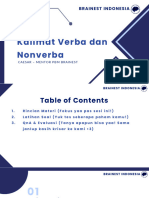 Kalimat Verba Dan Nonverba: Brainest Indonesia