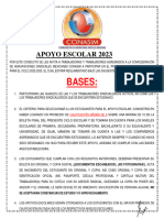 Convocatoria Apoyos Escolares 2023 F