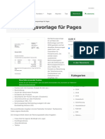 Rechnungsvorlage Für Pages - Numbersvorlagen - de