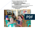 Dokumentasi Pelaksanaan Promotif Dan Preventif Di Kelompok Kesehatan Kerja Desa Pait Oktober 2023