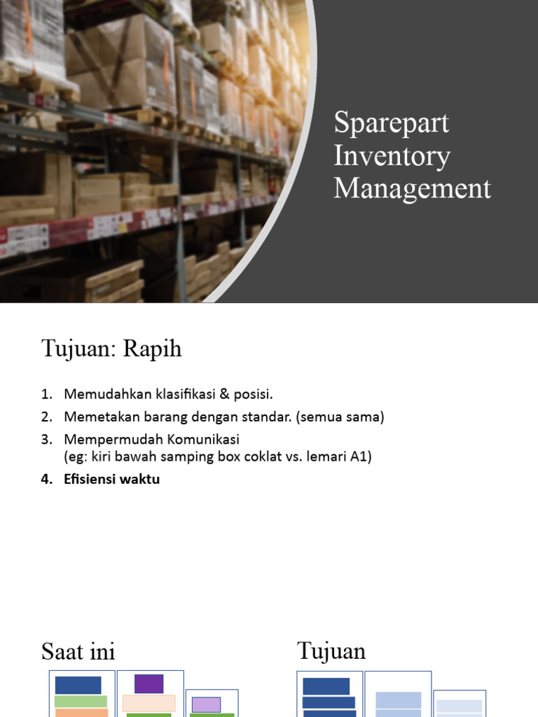 Sparepart Inventory Management Pdf