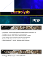 Introduction To Electrolysis