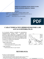 Foro #03 Caracterizacion Hidrogeoquimica Del Agua Subterranea LMHN