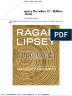 Macroeconomics Canadian 13th Edition Ragan Test Bank