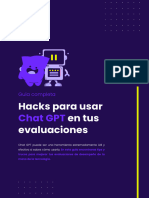 Guía para Hacer Evaluaciones Con Chat GPT