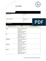 New Employee Evaluation Form 2023 1.0