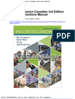 Macroeconomics Canadian 3rd Edition Krugman Solutions Manual