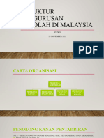Struktur Pengurusan Sekolah Di Malaysia