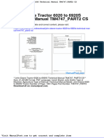 John Deere Tractor 6020 To 6920s Technical Manual Tm4747 Part2 Cs