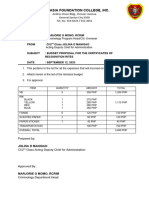 Budget Proposal Cert Manigao