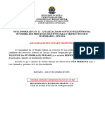 Nota Informativa N 12 Atualizao Do Contato Telefnico Da Ouvidoria Dos Processos Seletivos para o Servio Tcnico Temporrio 2023 - 2024