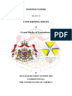 DIPLOMACY IN PRACTICE: Position Paper Luxembourg - Final