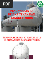 PROSEDUR EHS - Penanganan Tabung Gas Bertekanan | PDF