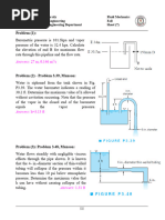 Sheet 7 - Applications To Bernolli Equation (2) - Cavitation and NPSH