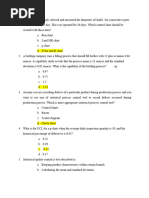 SQC Model Exam