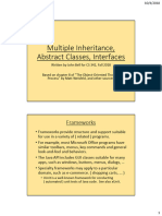 8 - OO Multiple Inheritance, Abstract, Interfaces